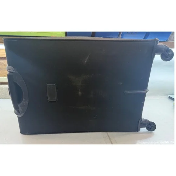 Nikky USA Nicole Lee Pop Art Patchwork Suitcase Black Multi 25 Inch Luggage - Picture 2 of 7